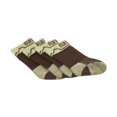 Ruffwear Bark N' Boots Dog Socks - Earth Brown