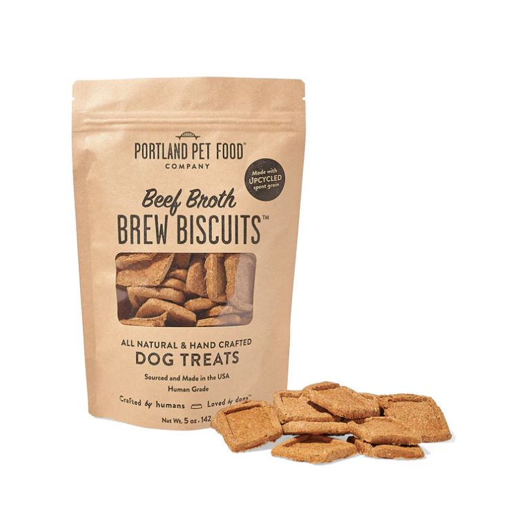 Portland Pet Food Company Dog Brew Biscuits - Beef Broth