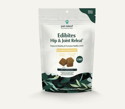 Pet Releaf CBD Bites - Hip &amp; Joint Releaf Peanut Butter &amp; Banana