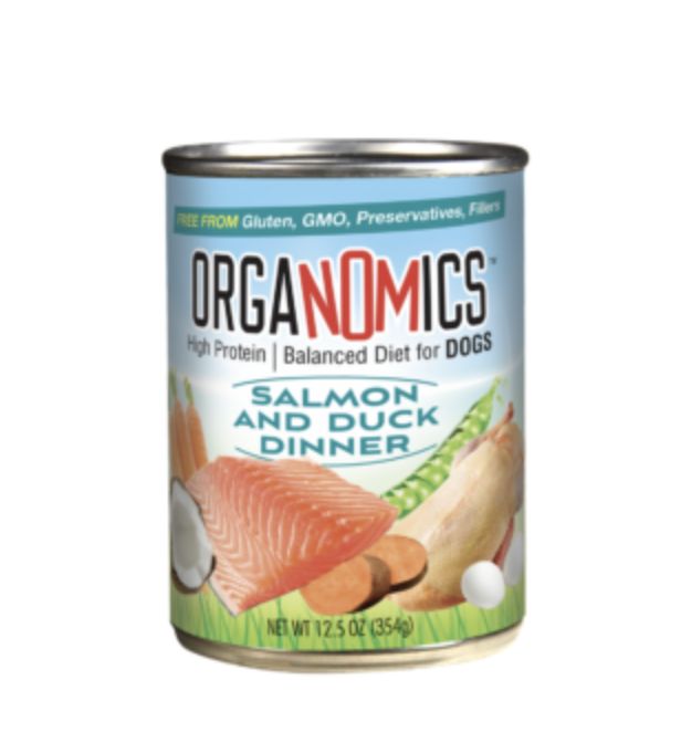 Organomics Wet Dog Food - Salmon &amp; Duck