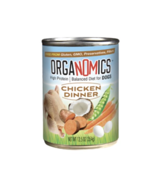 Organomics Wet Dog Food - Chicken