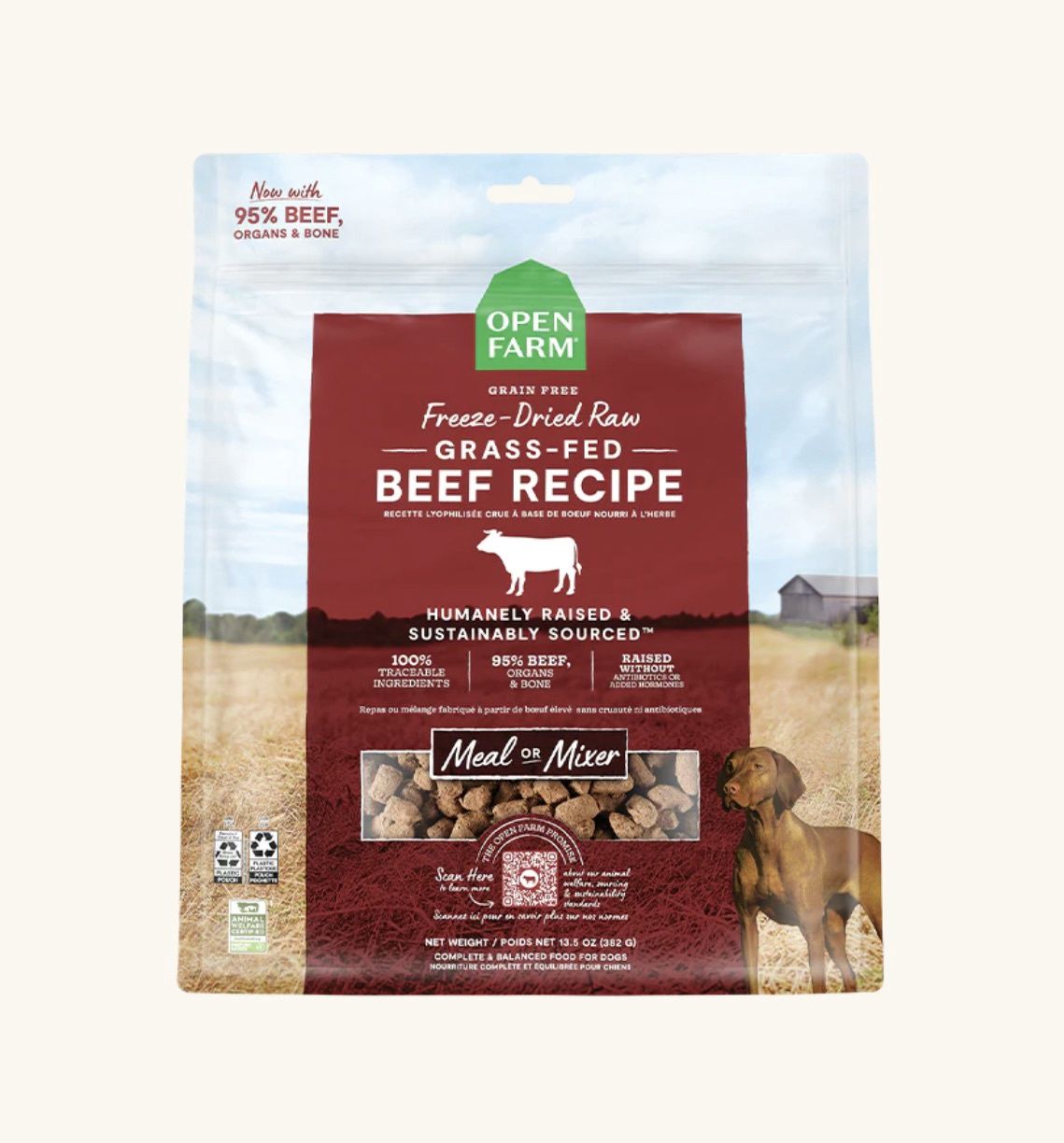 Open Farm Freeze Dried Dog Food - Beef