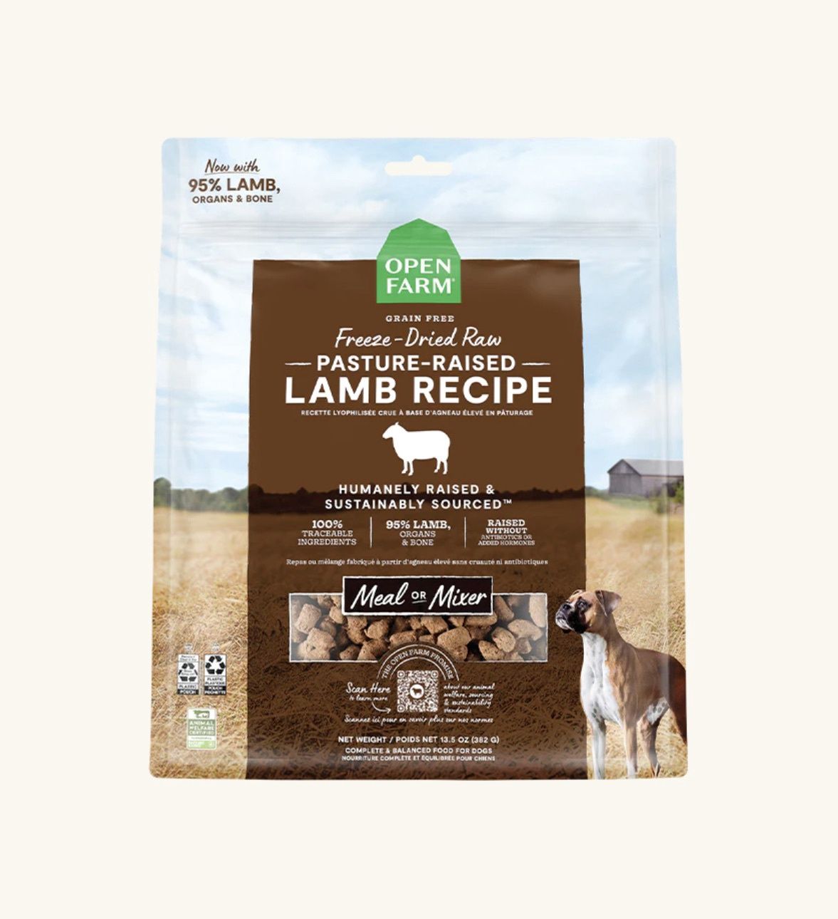 Open Farm Freeze Dried Dog Food - Lamb