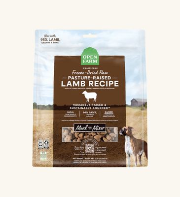 Open Farm Freeze Dried Dog Food - Lamb