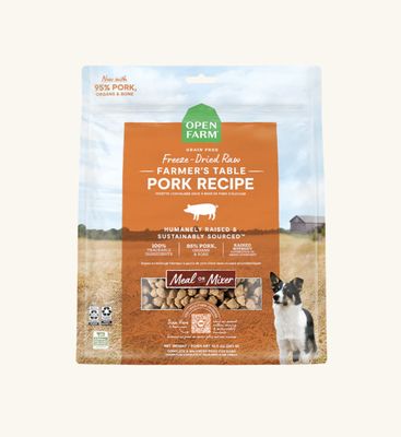 Open Farm Freeze Dried Dog Food - Pork
