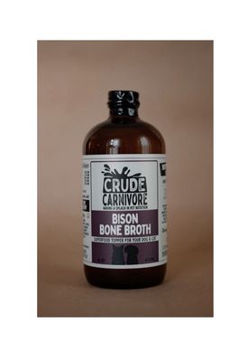 Crude Carnivore Bone Broth - Bison