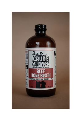 Crude Carnivore Bone Broth - Beef