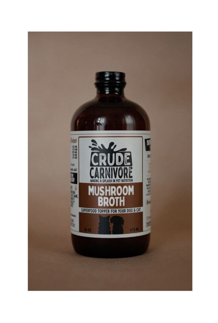 Crude Carnivore Bone Broth - Mushroom