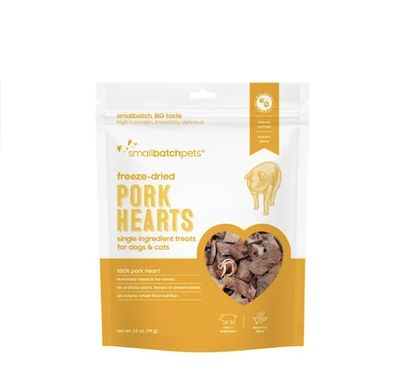 Small Batch Freeze Dried Treats - Pork Hearts