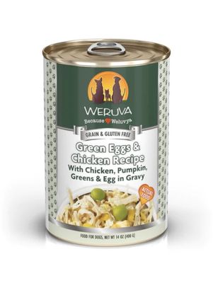 Weruva Wet Dog Food - Green Eggs &amp; Chicken