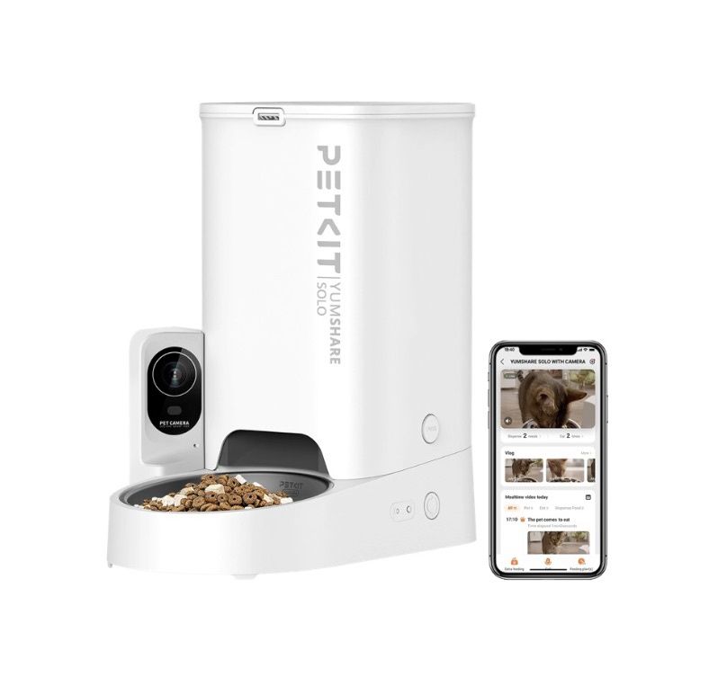 Petkit Yumshare Solo Automatic Feeder w/ Camera