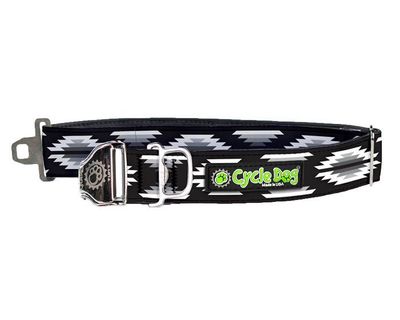 Cycle Dog Collar/Leash - Blanket B&amp;W