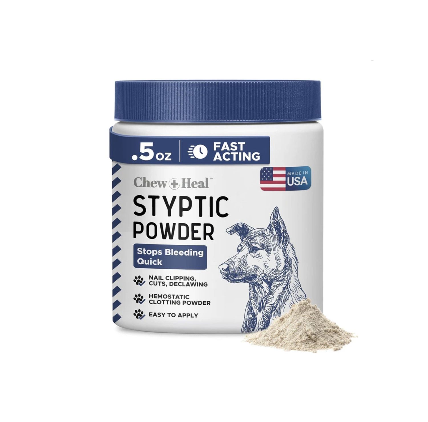 Chew+Heal Styptic Powder