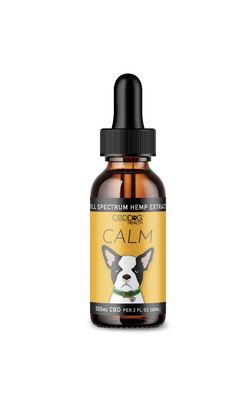 CBD Dog Health Calm: Travel, Noise &amp; Stress Support