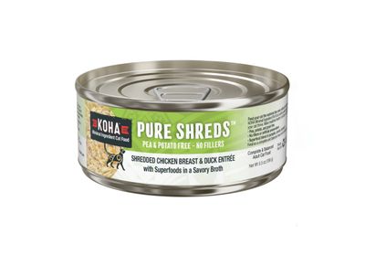 Koha Pure Shreds Wet Cat Food - Chicken &amp; Duck
