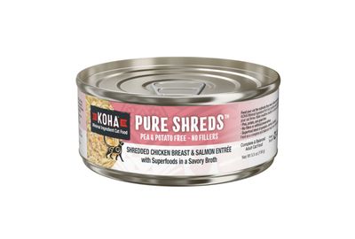 Koha Pure Shreds Wet Cat Food - Chicken &amp; Salmon
