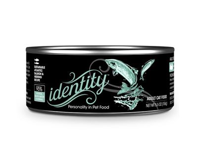 Identity Wet Cat Food - Salmon, Salmon Broth &amp; Herring Pate