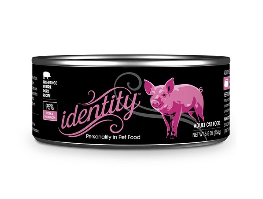 Identity Wet Cat Food - Pork &amp; Pork Broth Pate