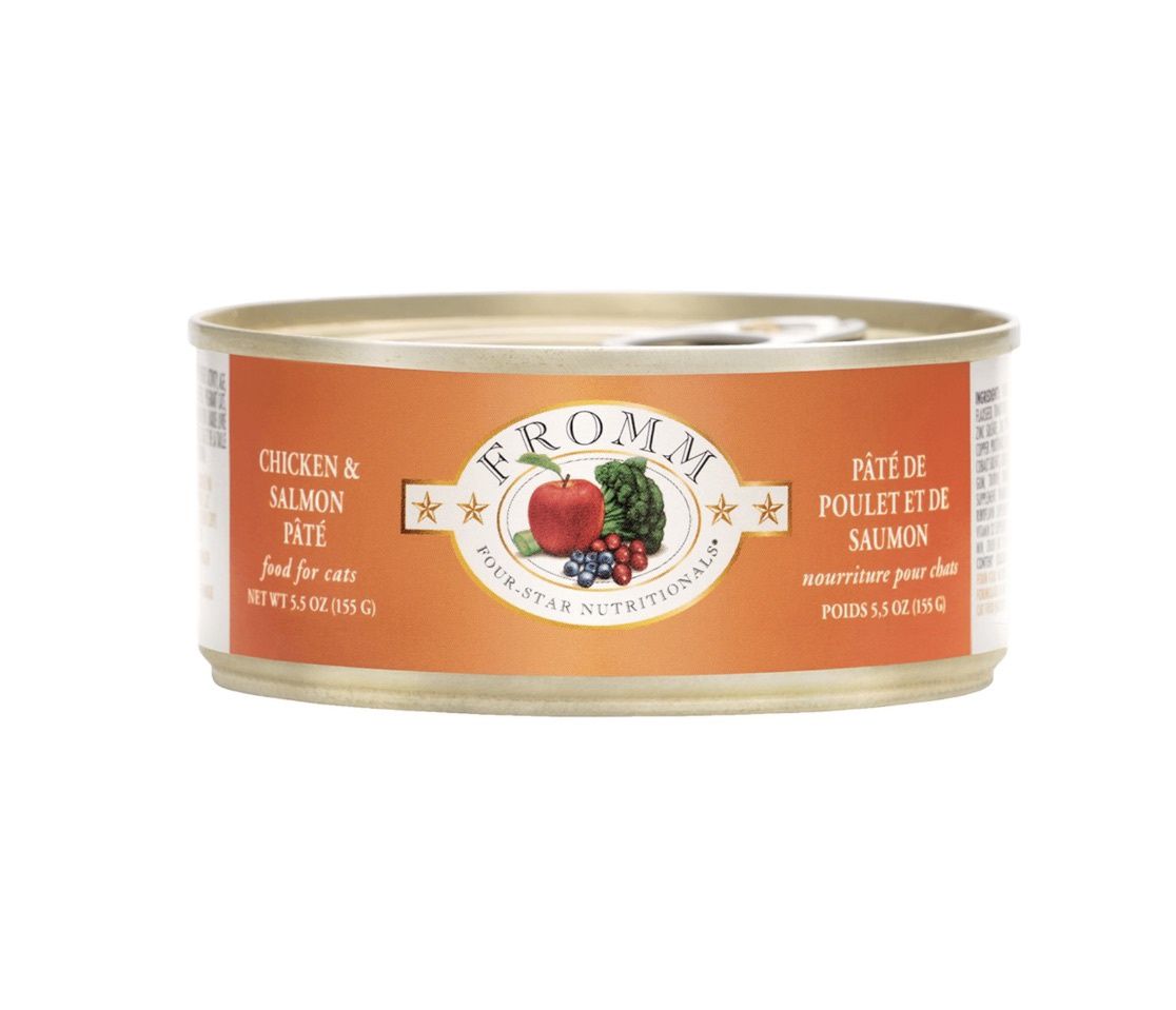 Fromm Four Star Wet Cat Food - Chicken &amp; Salmon Pate