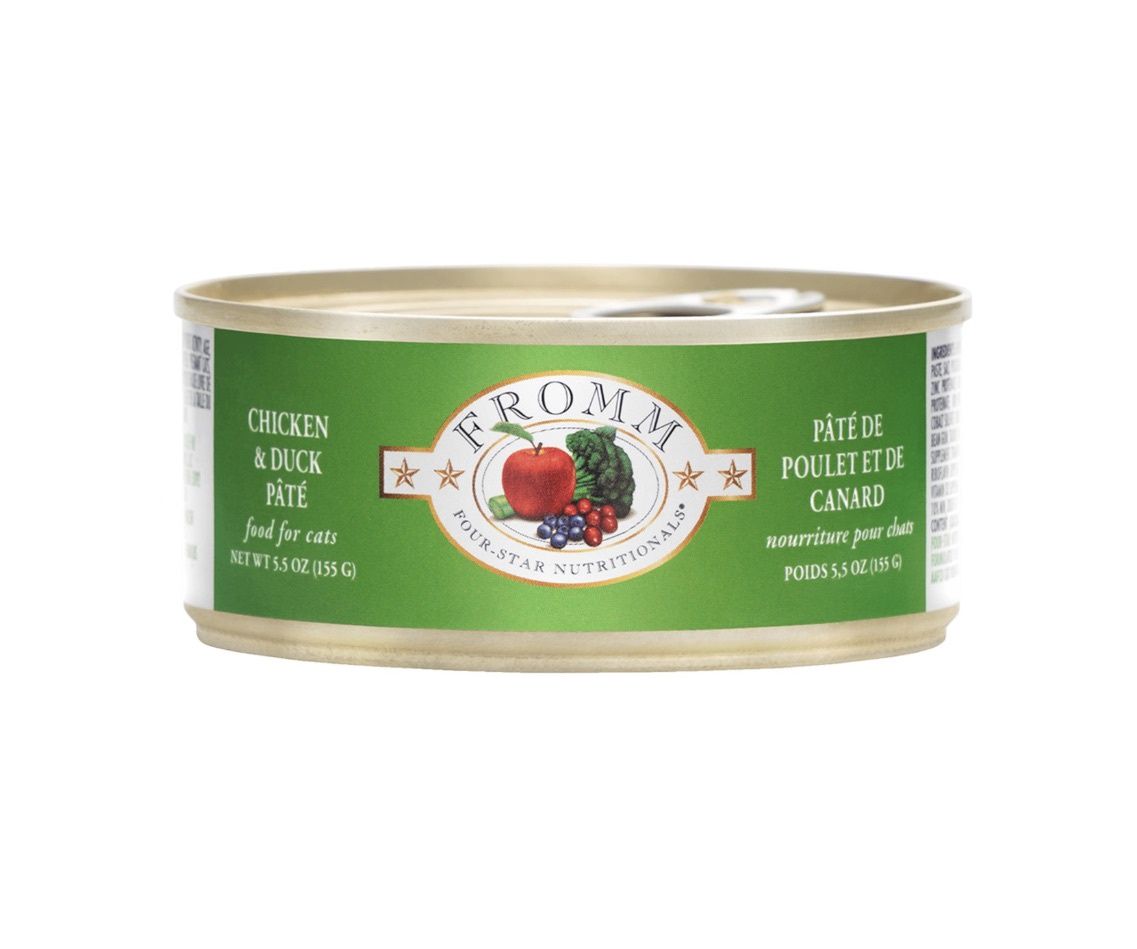 Fromm Four Star Wet Cat Food - Chicken &amp; Duck Pate