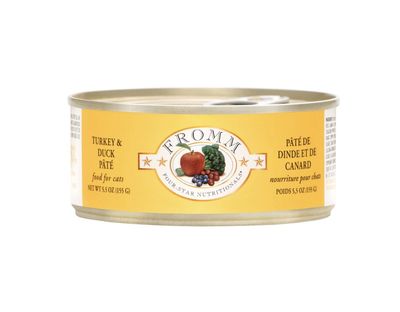 Fromm Four Star Wet Cat Food - Turkey &amp; Duck Pate