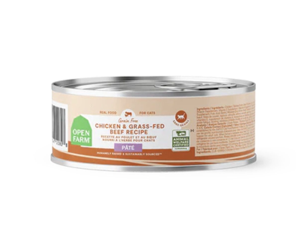 Open Farm Wet Cat Food - Chicken &amp; Beef Pate