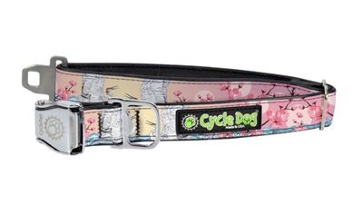 Cycle Dog Collar/Leash - Cherry Blossoms