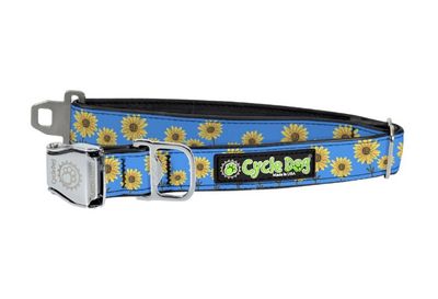 Cycle Dog Collar/Leash - Sunflowers
