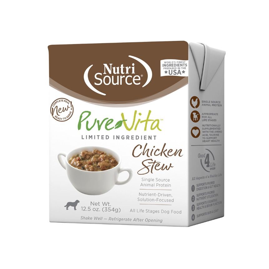 Pure Vita Wet Dog Food - Chicken Stew