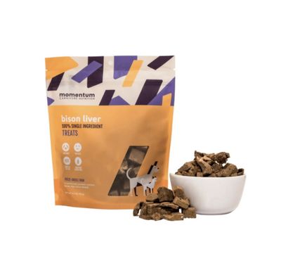Momentum Freeze-Dried Treats - Bison Liver