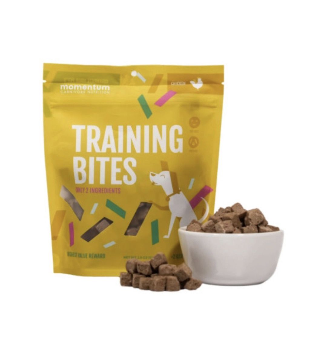 Momentum Freeze-Dried Dog Training Treats - Chicken