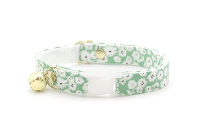 Made By Cleo Cat Collar - Apple Blossom