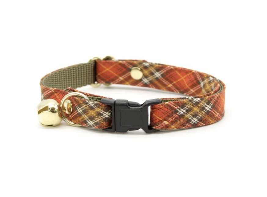 Made By Cleo Cat Collar - Pecan Praline