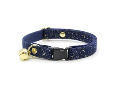 Made By Cleo Cat Collar - Starry Night