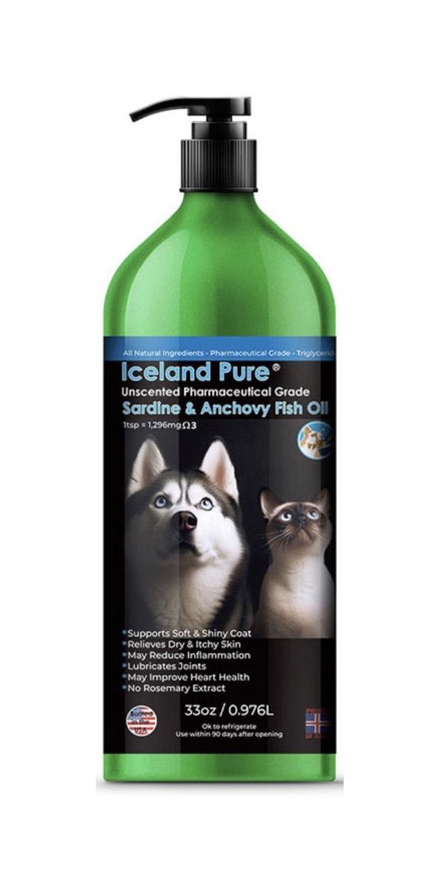 Iceland Pure Unscented Sardine &amp; Anchovy Oil
