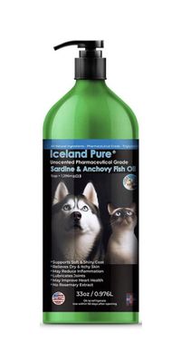 Iceland Pure Unscented Sardine &amp; Anchovy Oil