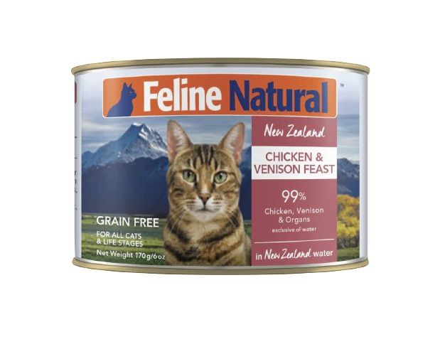 Feline Natural Wet Cat Food - Chicken &amp; Venison Feast