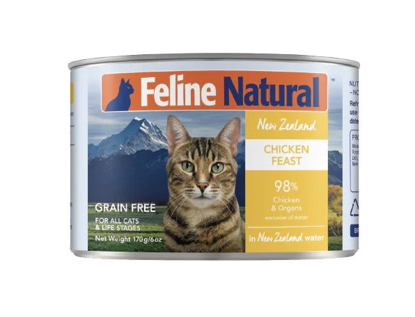 Feline Natural Wet Cat Food - Chicken Feast