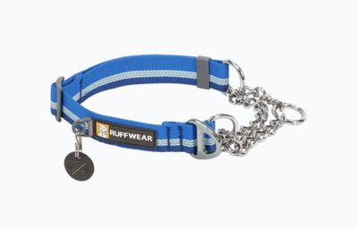 Ruffwear Chain Reaction Martingale Dog Collar - Blue Pool