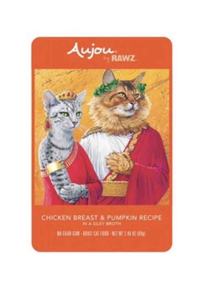 Rawz Aujou Wet Cat Food - Chicken &amp; Pumpkin