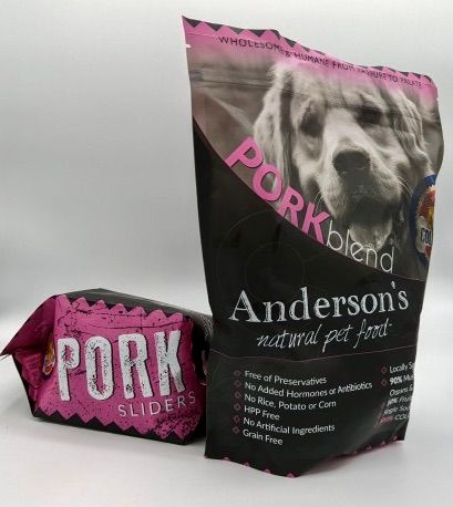 Anderson's ColoRAWdo Dog Food - Pork, Size: 3lb