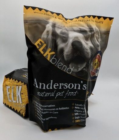 Anderson's ColoRAWdo Dog Food - Elk, Size: 3lb