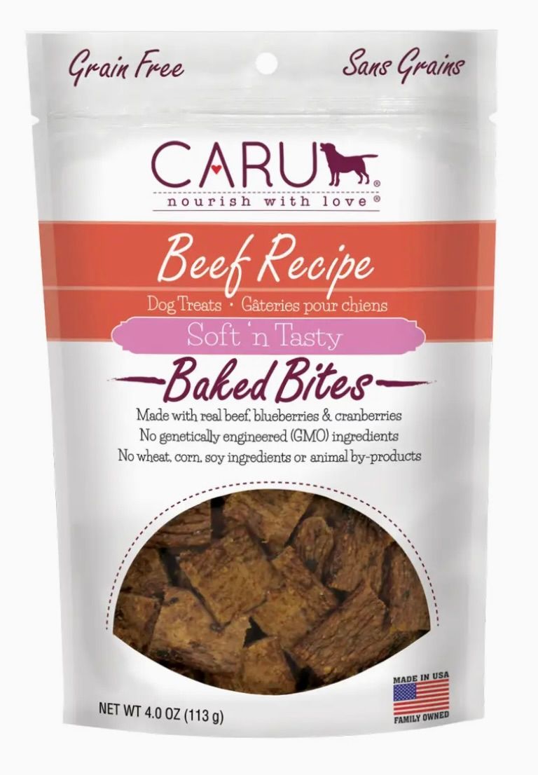 Caru Soft N' Tasty Baked Bites - Beef