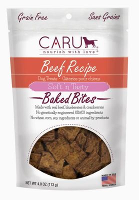 Caru Soft N' Tasty Baked Bites - Beef