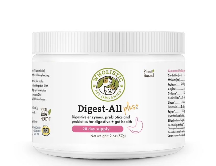 Wholistic Pet Organics Digest All Plus, Size: 2oz