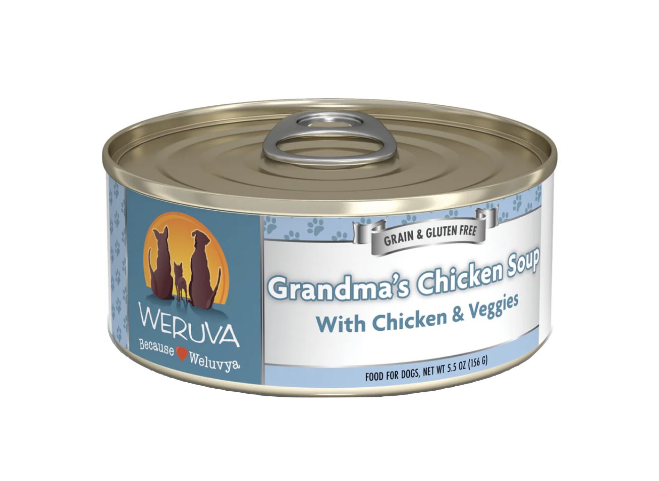 Weruva Wet Dog Food - Grandma's Chicken Soup, Size: 5.5oz