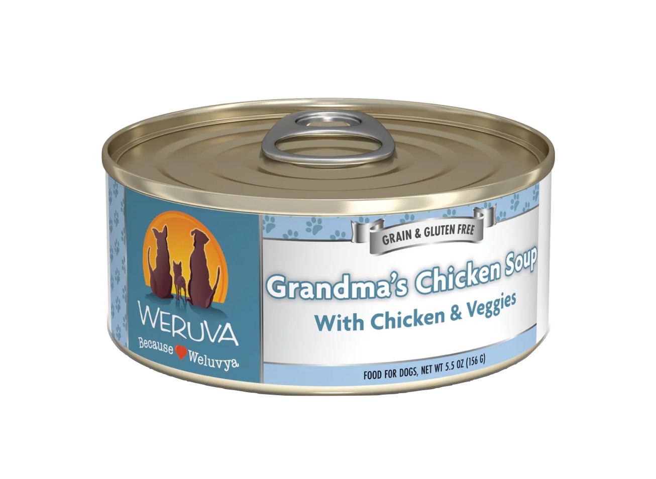 Weruva Wet Dog Food - Grandma's Chicken Soup, Size: 5.5oz