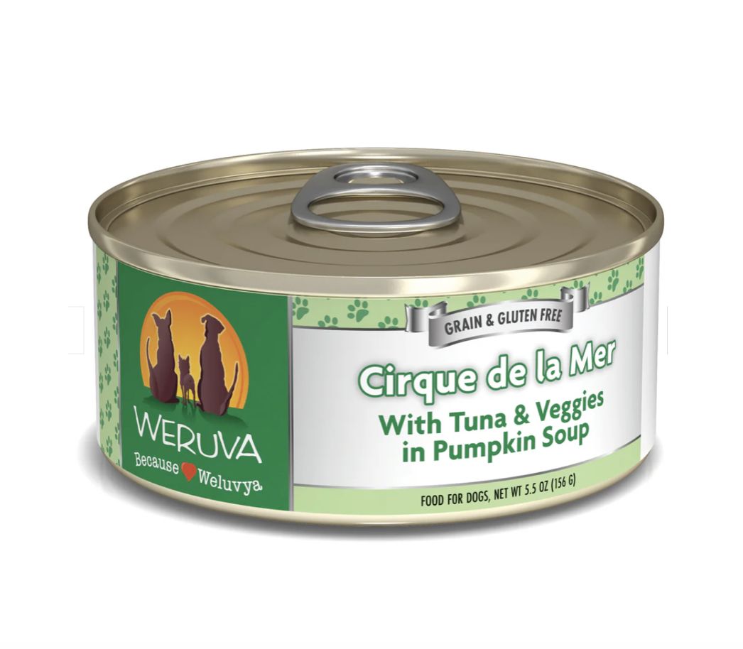 Weruva Wet Dog Food - Cirque De La Mer, Size: 5.5oz
