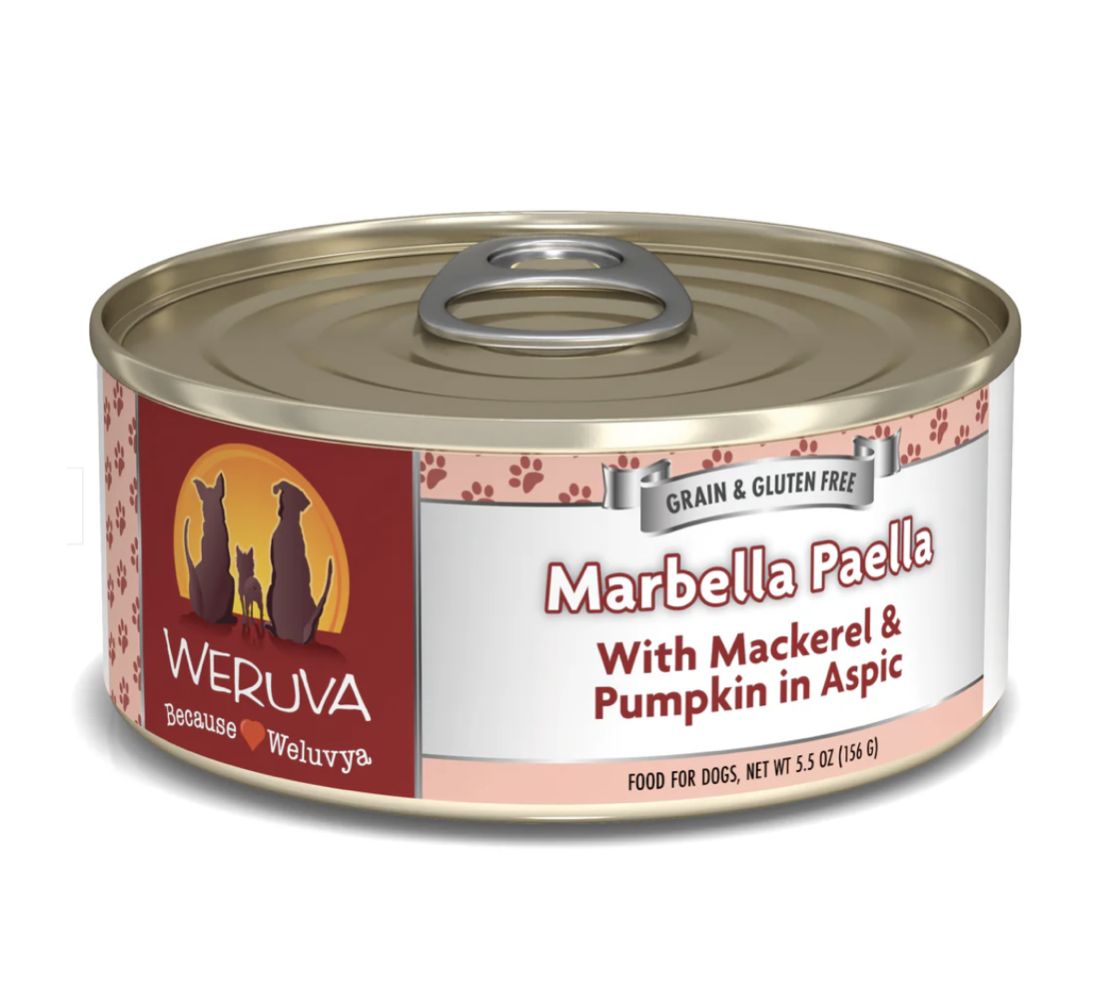 Weruva Wet Dog Food - Marbella Paella, Size: 5.5oz