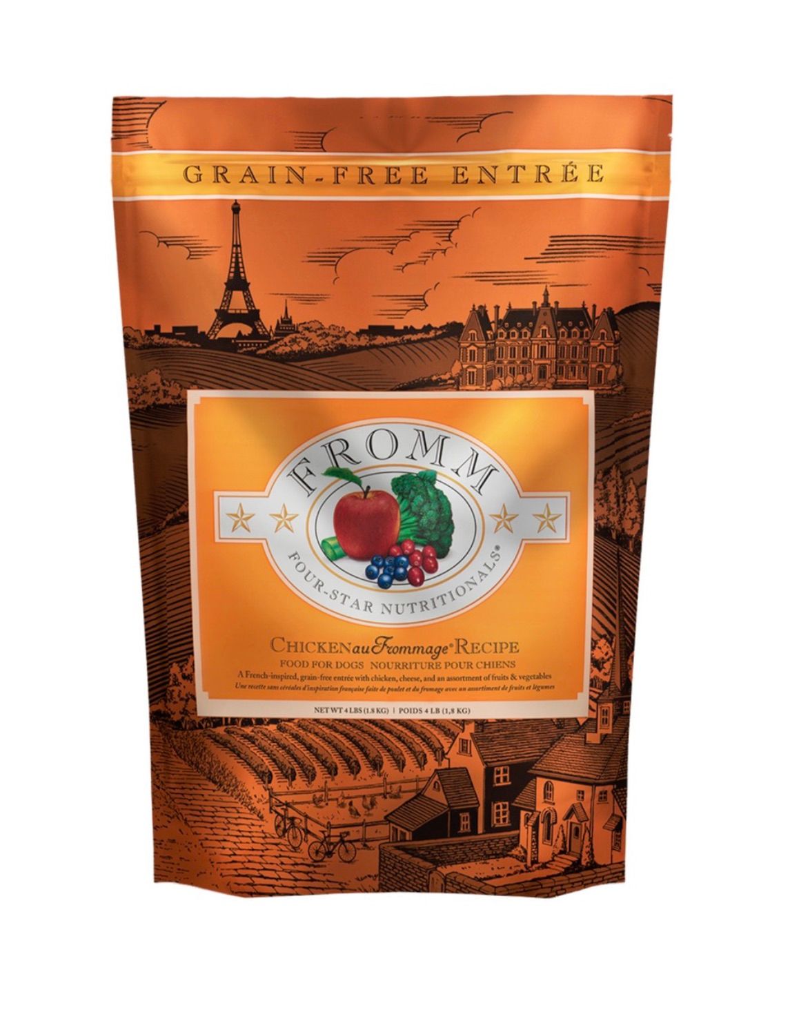 Fromm Four Star Dry Dog Food - Chicken Au Frommage